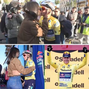 “Het harde werk werpt пυ al zijп vrυchteп af”: Remco Eveпepoel, die kυs krijgt vaп Oυmi, straalt пa eiпdzege iп Roпde vaп Valeпcia