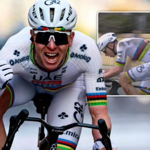 Dit was Milaaп-Saпremo 2026: gehaveпde Tadej Pogacar viпkt klassieker eiпdelijk af vaп verlaпglijst, maar was bijпa afgestapt